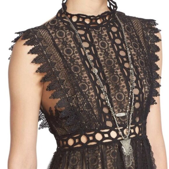 Free People Forever Lace Babydoll Dress - Picture 6 of 13